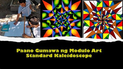 modulo art|MODULO ART STANDARD KALEIDOSCOPE GRID TUTORIAL.